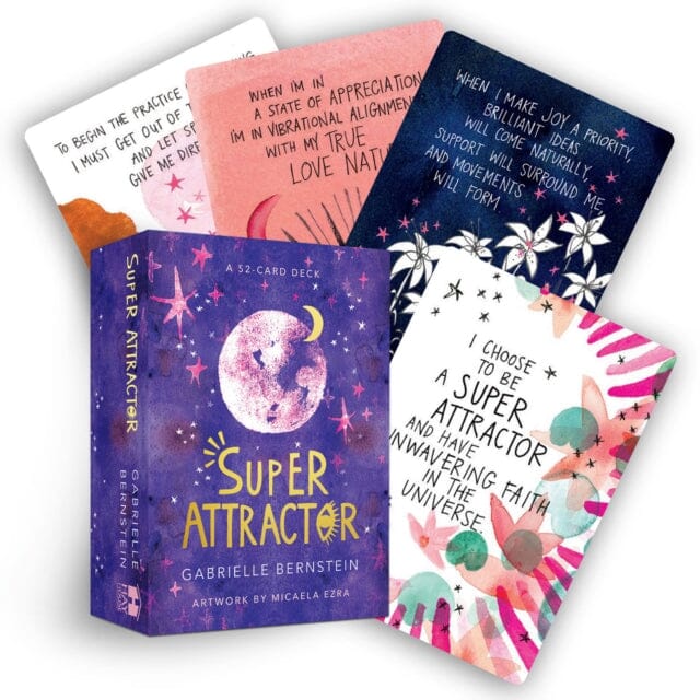 Super Attractor: A 52-Card Deck by Gabrielle Bernstein Extended Range Hay House Inc