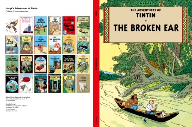 The Broken Ear by Herge Extended Range HarperCollins Publishers