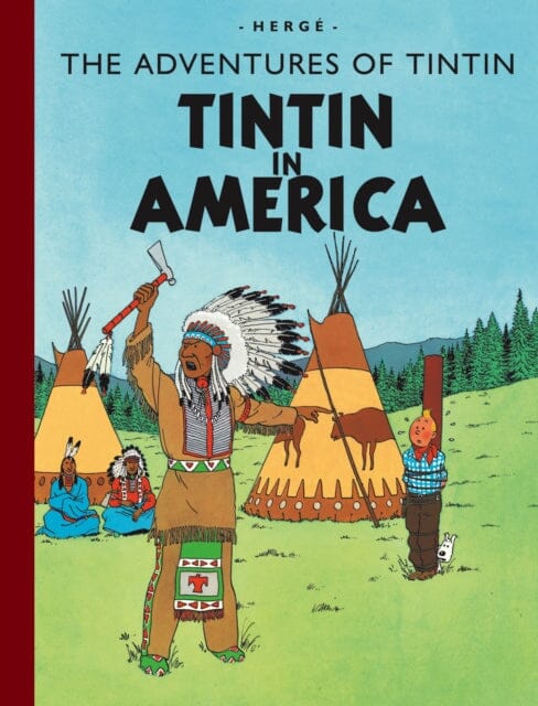 Tintin in America by Herge Extended Range HarperCollins Publishers
