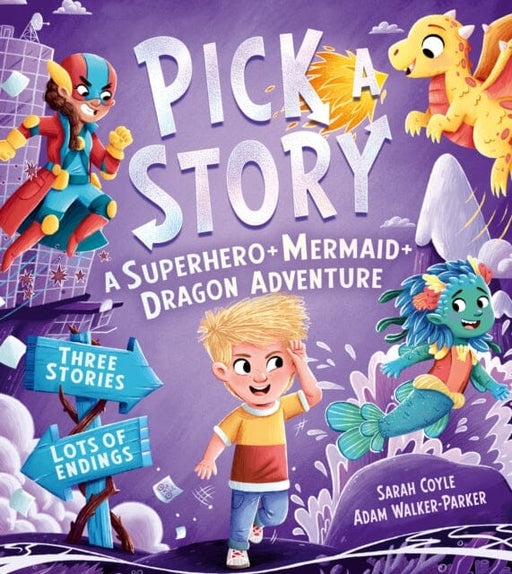 A SUPERHERO MERMAID DRAGON ADVENTURE by Sarah Coyle Extended Range HarperCollins Publishers