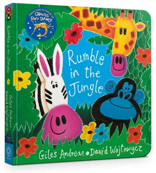 Rumble in the Jungle Board Book by Giles Andreae Extended Range Hachette Children's Group