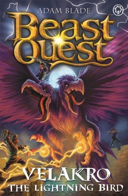 Beast Quest: Velakro the Lightning Bird Series 28 Book 4 by Adam Blade Extended Range Hachette Children's Group