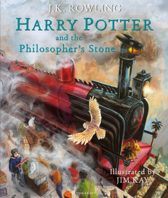 Harry Potter and the Philosopher's Stone: Illustrated Edition by J. K. Rowling Extended Range Bloomsbury Publishing PLC