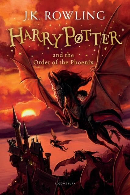Harry Potter and the Order of the Phoenix by J. K. Rowling Extended Range Bloomsbury Publishing PLC
