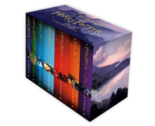 Harry Potter Box Set: The Complete Collection (Children's Paperback) by J. K. Rowling Extended Range Bloomsbury Publishing PLC