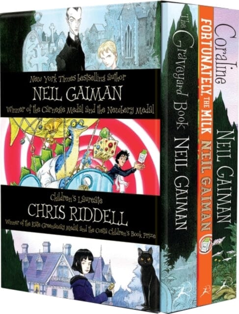 Neil Gaiman & Chris Riddell Box Set by Neil Gaiman Extended Range Bloomsbury Publishing PLC