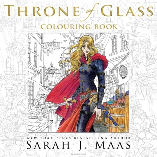 The Throne of Glass Colouring Book Popular Titles Bloomsbury Publishing PLC