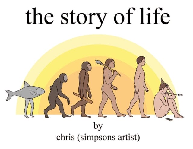 The Story of Life by Chris (Simpsons Artist) Extended Range Orion Publishing Co