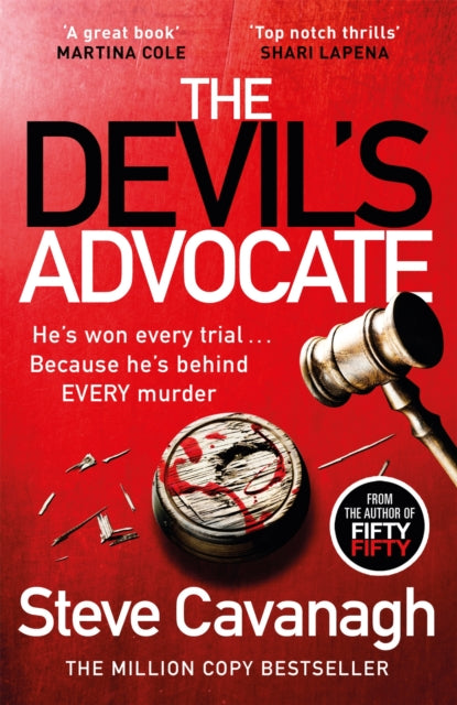 The Devil's Advocate by Steve Cavanagh Extended Range Orion Publishing Co