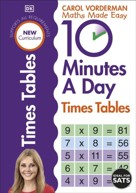 10 Minutes A Day Times Tables Popular Titles Dorling Kindersley Ltd