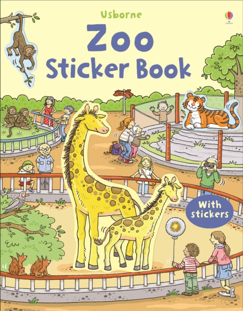 First Sticker Book Zoo by Sam Taplin Extended Range Usborne Publishing Ltd