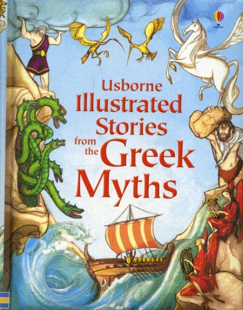 Illustrated Stories from the Greek Myths by Lesley Sims Extended Range Usborne Publishing Ltd