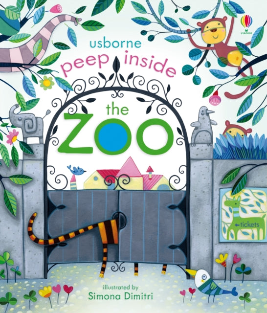 Peep Inside The Zoo by Anna Milbourne Extended Range Usborne Publishing Ltd