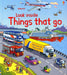 Look Inside Things That Go by Rob Lloyd Jones Extended Range Usborne Publishing Ltd