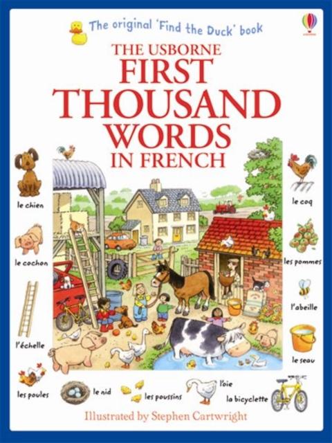 First Thousand Words in French Popular Titles Usborne Publishing Ltd