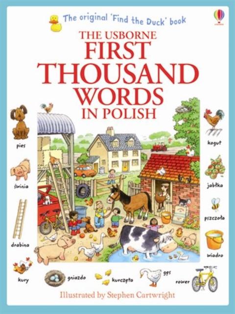 First Thousand Words in Polish Popular Titles Usborne Publishing Ltd
