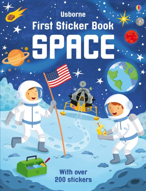 First Sticker Book Space by Sam Smith Extended Range Usborne Publishing Ltd