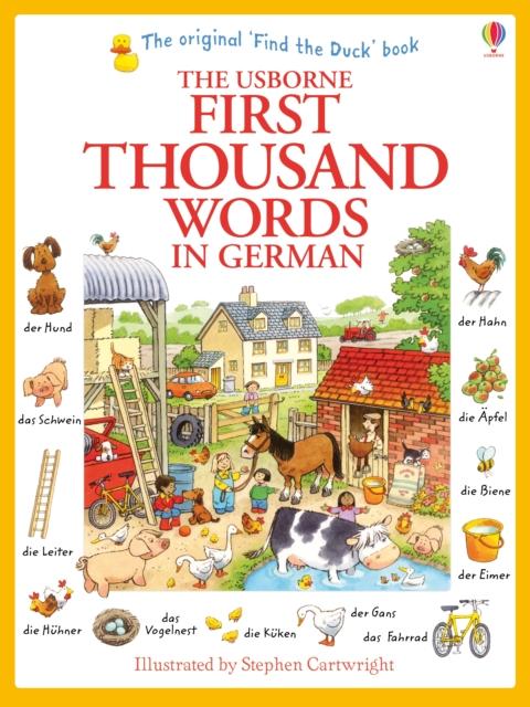 First Thousand Words in German Popular Titles Usborne Publishing Ltd