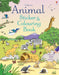 Animal Sticker and Colouring Book Popular Titles Usborne Publishing Ltd