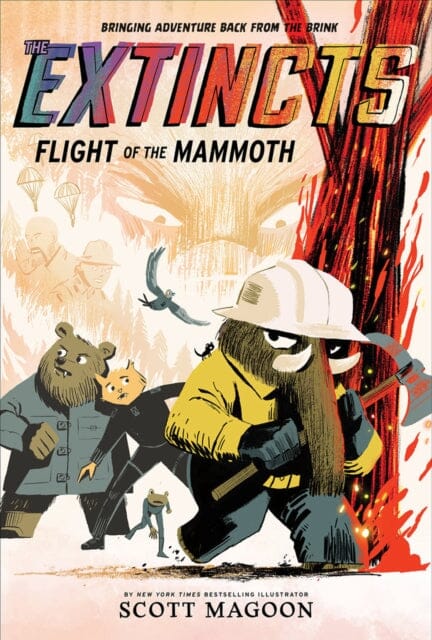 The Extincts: Flight of the Mammoth (The Extincts #2) by Scott Magoon Extended Range Abrams