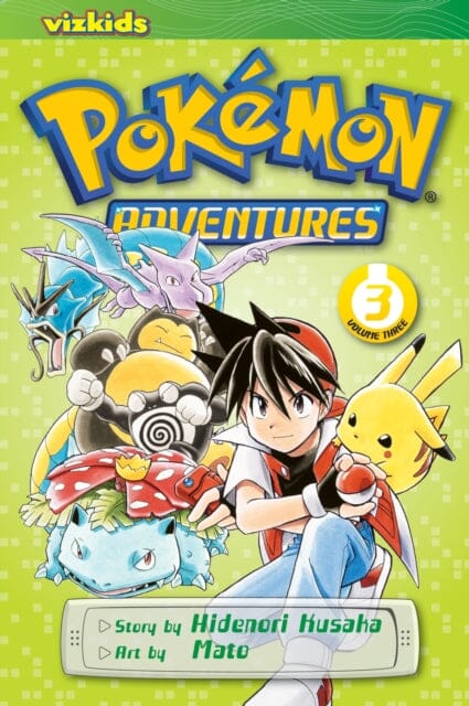 Pokemon Adventures (Red and Blue), Vol. 3 by Hidenori Kusaka Extended Range Viz Media, Subs. of Shogakukan Inc