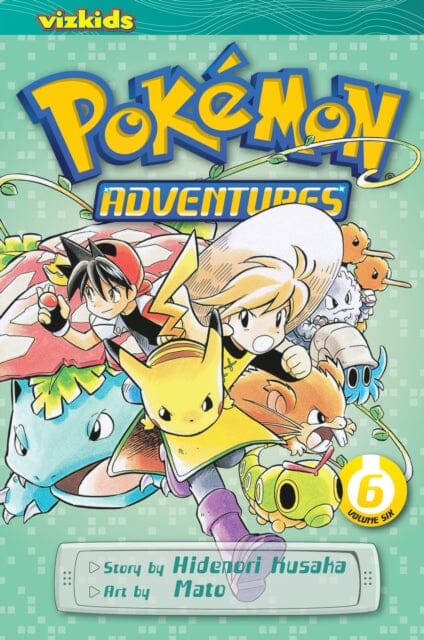 Pokemon Adventures (Red and Blue), Vol. 6 by Hidenori Kusaka Extended Range Viz Media, Subs. of Shogakukan Inc