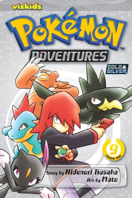 Pokemon Adventures (Gold and Silver), Vol. 9 by Hidenori Kusaka Extended Range Viz Media, Subs. of Shogakukan Inc