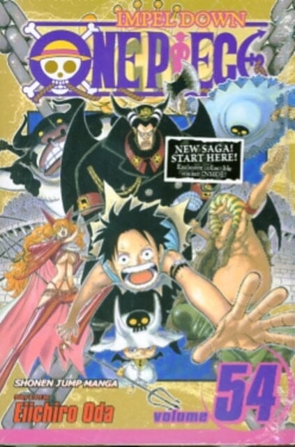 One Piece, Vol. 54 by Eiichiro Oda Extended Range Viz Media, Subs. of Shogakukan Inc