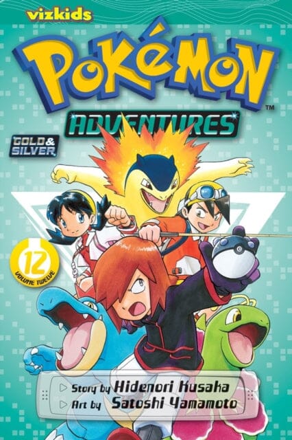 Pokemon Adventures (Gold and Silver), Vol. 12 by Hidenori Kusaka Extended Range Viz Media, Subs. of Shogakukan Inc
