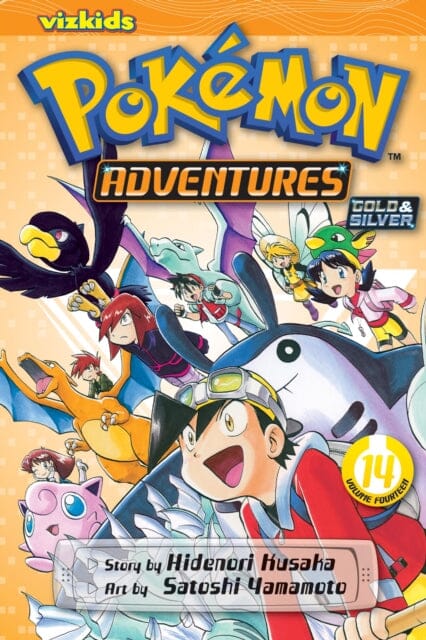 Pokemon Adventures (Gold and Silver), Vol. 14 by Hidenori Kusaka Extended Range Viz Media, Subs. of Shogakukan Inc