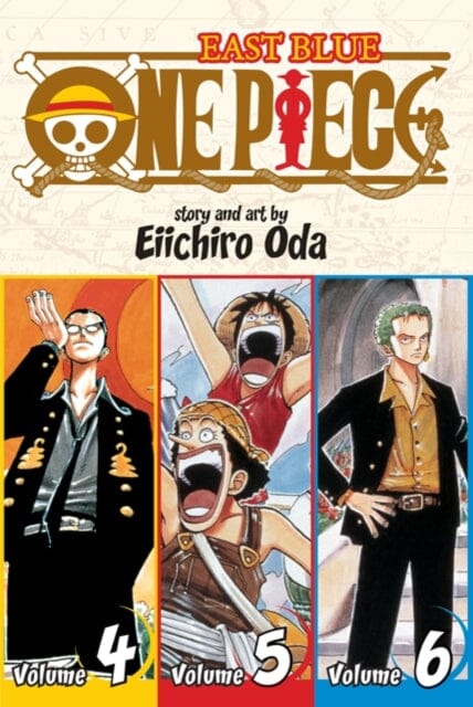 One Piece (Omnibus Edition), Vol. 2 : Includes vols. 4, 5 & 6 by Eiichiro Oda Extended Range Viz Media, Subs. of Shogakukan Inc