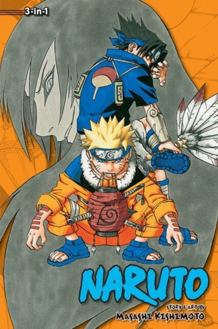 Naruto (3-in-1 Edition), Vol. 3 : Includes vols. 7, 8 & 9 by Masashi Kishimoto Extended Range Viz Media, Subs. of Shogakukan Inc