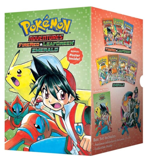 Pokemon Adventures FireRed & LeafGreen / Emerald Box Set : Includes Vols. 23-29 by Hidenori Kusaka Extended Range Viz Media, Subs. of Shogakukan Inc