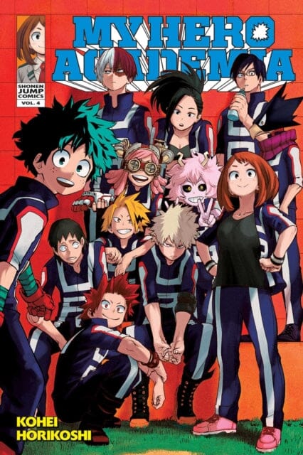 My Hero Academia, Vol. 4 by Kohei Horikoshi Extended Range Viz Media, Subs. of Shogakukan Inc