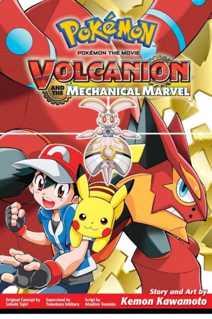 Pokemon the Movie: Volcanion and the Mechanical Marvel by Kemon Kawamoto Extended Range Viz Media, Subs. of Shogakukan Inc