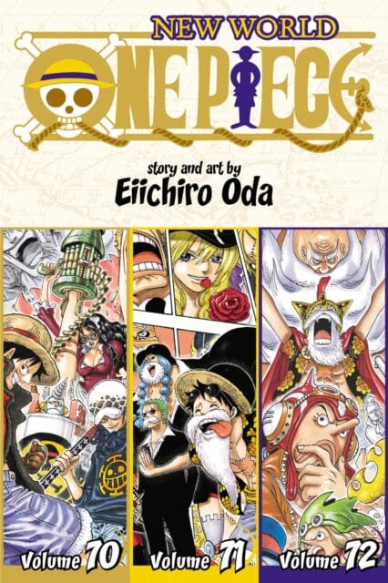 One Piece (Omnibus Edition), Vol. 24 : Includes vols. 70, 71 & 72 by Eiichiro Oda Extended Range Viz Media, Subs. of Shogakukan Inc