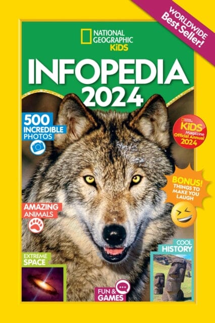 Infopedia 2024 by National Geographic Kids Extended Range National Geographic Kids