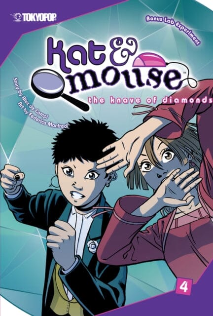 Kat & Mouse manga volume 4 : The Knave of Diamonds by Alex de Campi Extended Range Tokyopop Press Inc