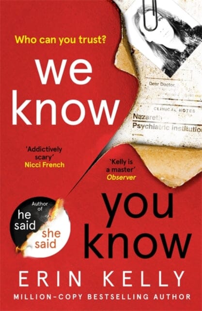 We Know You Know by Erin Kelly Extended Range Hodder & Stoughton