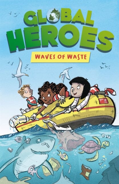 Global Heroes: Waves of Waste by Damian Harvey Extended Range Hachette Children's Group
