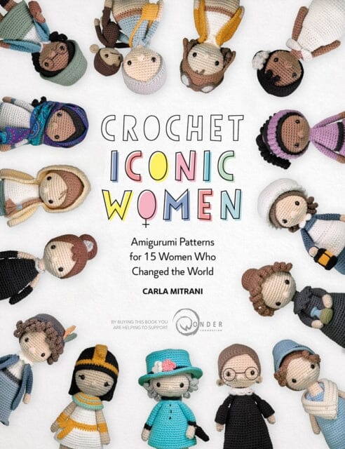 Crochet Iconic Women by Carla Mitrani Extended Range David & Charles