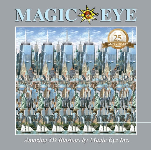 Magic Eye 25th Anniversary Book by Cheri Smith Extended Range Andrews McMeel Publishing