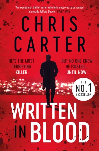 Written in Blood by Chris Carter Extended Range Simon & Schuster Ltd