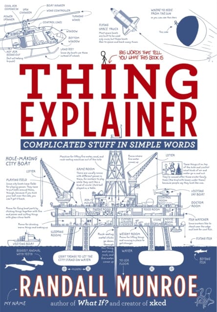 Thing Explainer: Complicated Stuff in Simple Words by Randall Munroe Extended Range John Murray Press