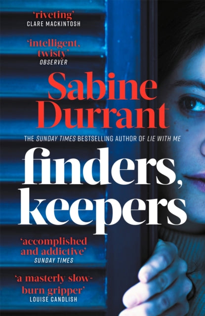 Finders, Keepers by Sabine Durrant Extended Range Hodder & Stoughton