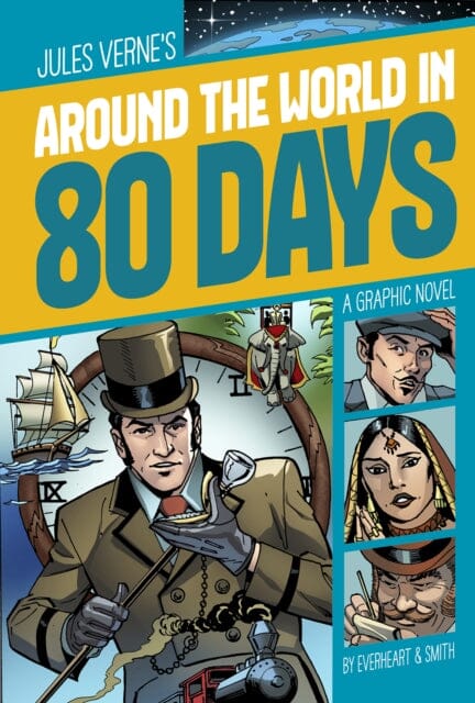 Around the World in 80 Days by Chris Everheart Extended Range Capstone Global Library Ltd
