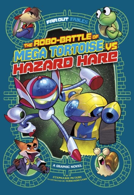 The Robo-battle of Mega Tortoise vs Hazard Hare : A Graphic Novel by Stephanie True Peters Extended Range Capstone Global Library Ltd
