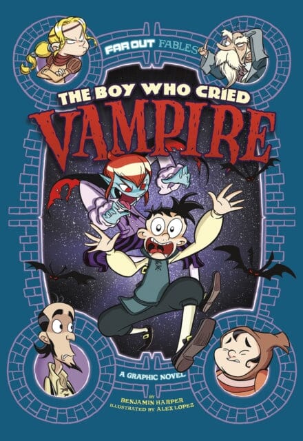 The Boy Who Cried Vampire : A Graphic Novel by Benjamin Harper Extended Range Capstone Global Library Ltd