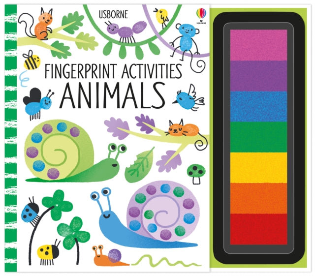 Fingerprint Activities Animals by Fiona Watt Extended Range Usborne Publishing Ltd