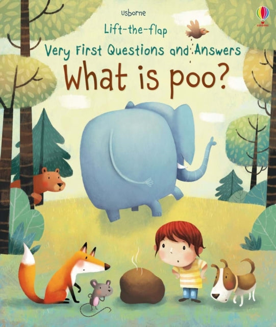 Lift-The-Flap Very First Questions & Answers: What is Poo? by Katie Daynes Extended Range Usborne Publishing Ltd
